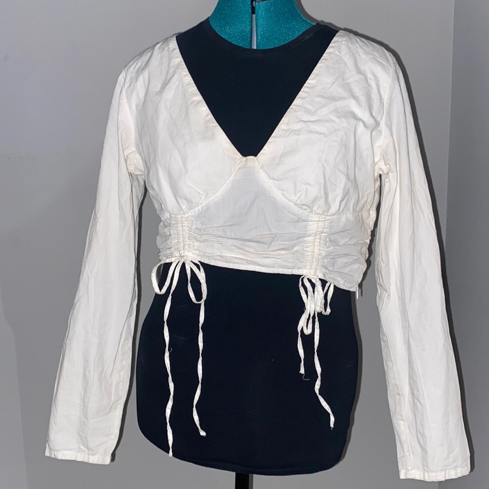 H&M cotton crop top